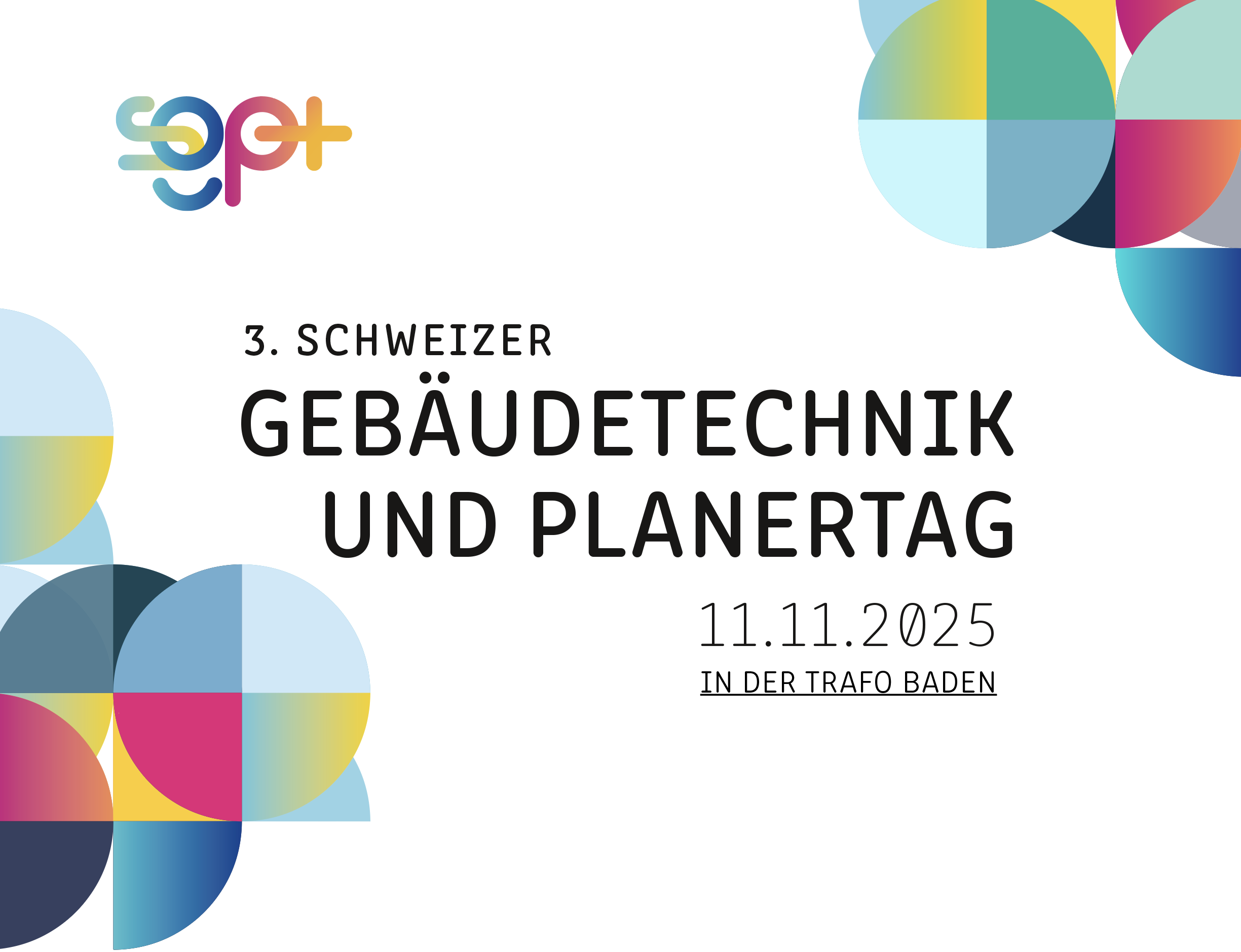 3. Schweizer Gebäudetechnik und Planertag am 11.11.2025